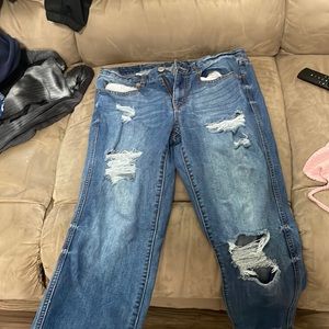 Aeropostale straight leg boyfriend jeans